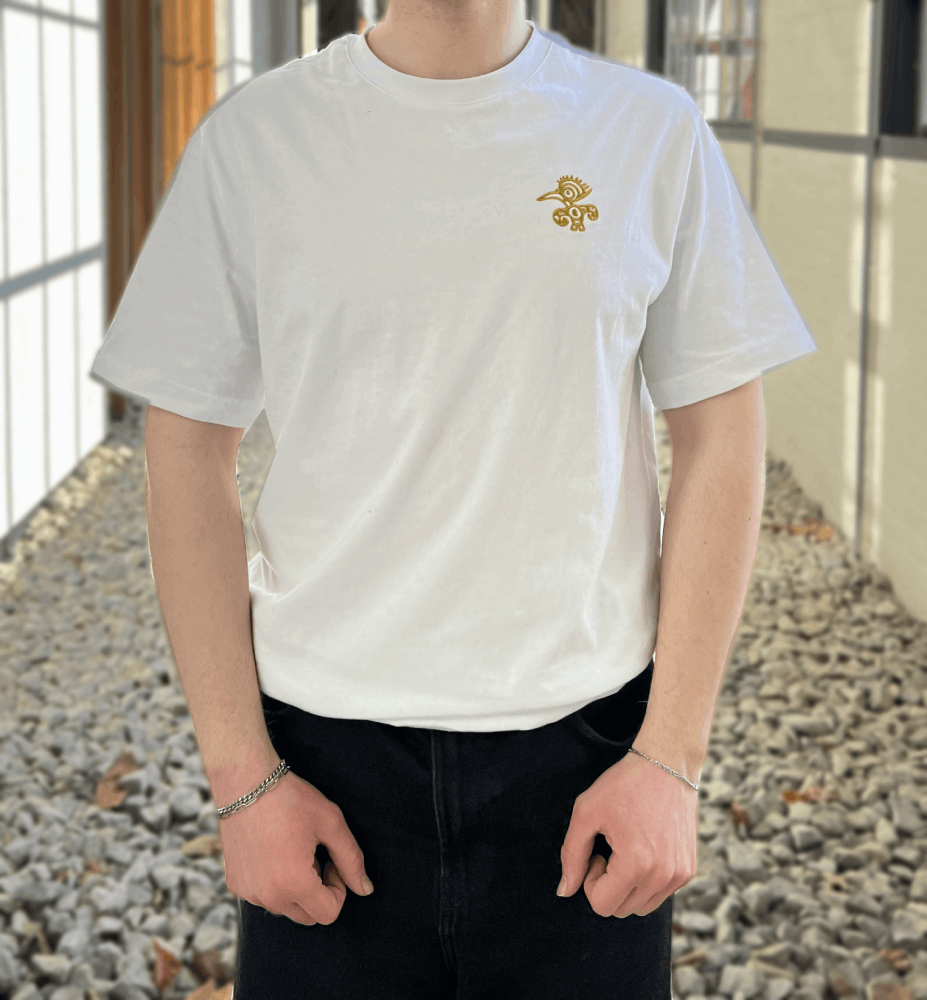 Mio Mio Tukan T-Shirt Weiß Mio Mio Tukan T-Shirt Weiß